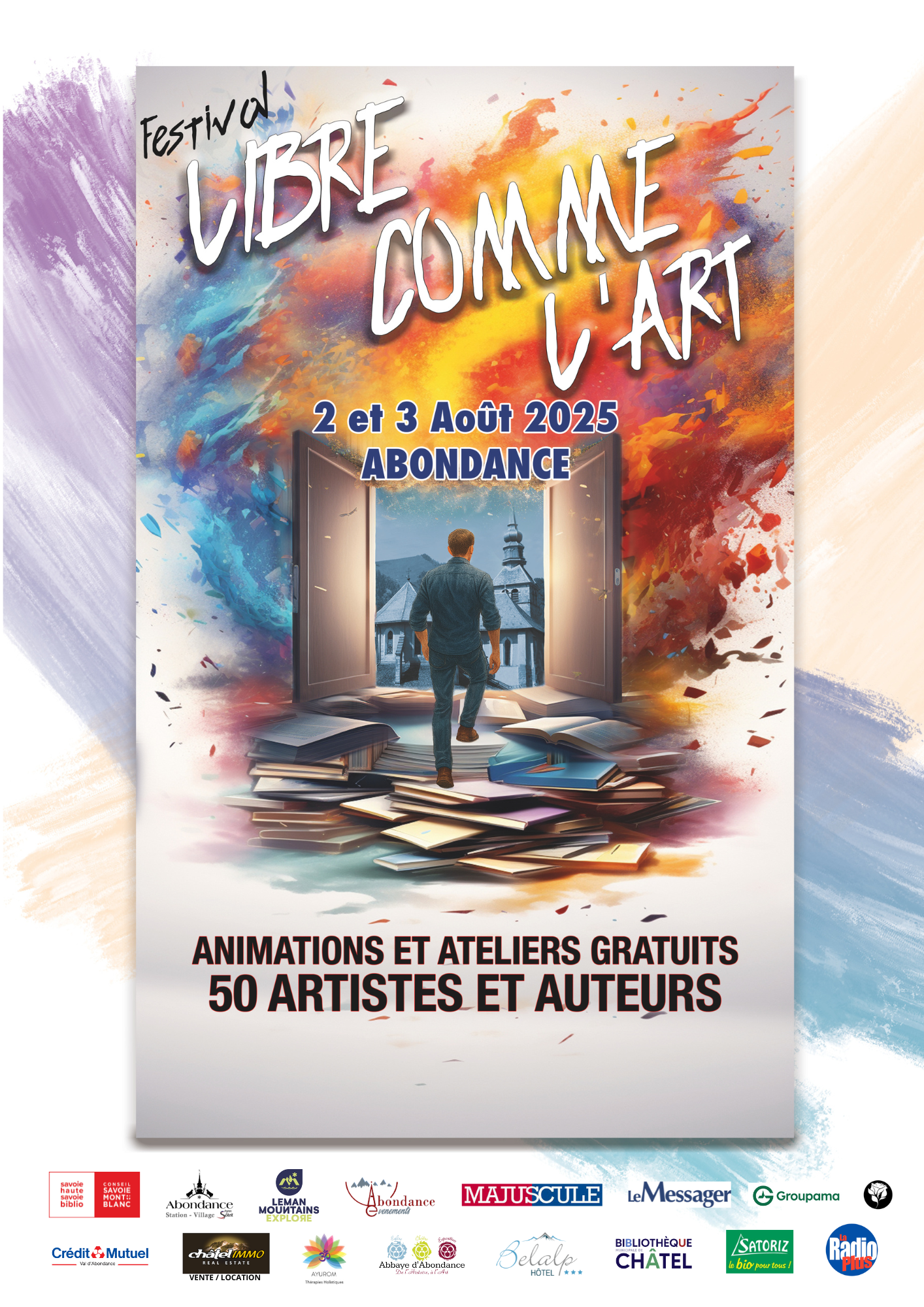 Affiche Festival avec logos