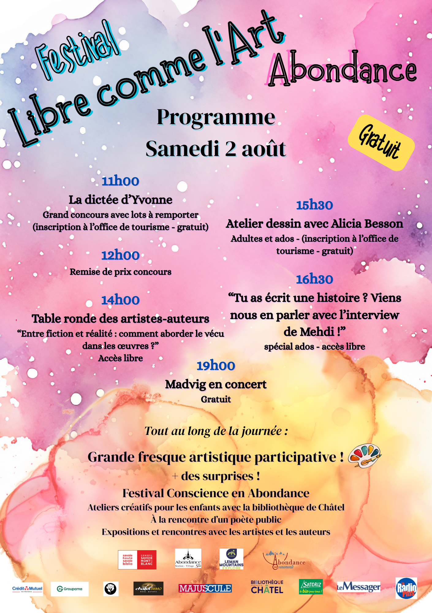 Samedi 2 août